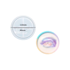 MOLDE SILICONA PORTA SAHUMERIO INCIENSO CIRCULAR OJO - comprar online
