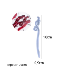 MOLDE SILICONA VARILLA PARA PEINADOS (varios modelos) - comprar online