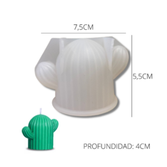 MOLDE SILICONA CACTUS 3D en internet