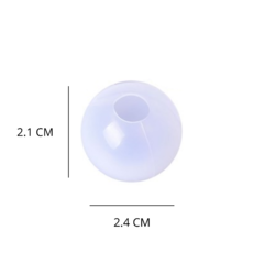 MOLDE SILICONA ESFERA - 24 X 21.5 MM - comprar online