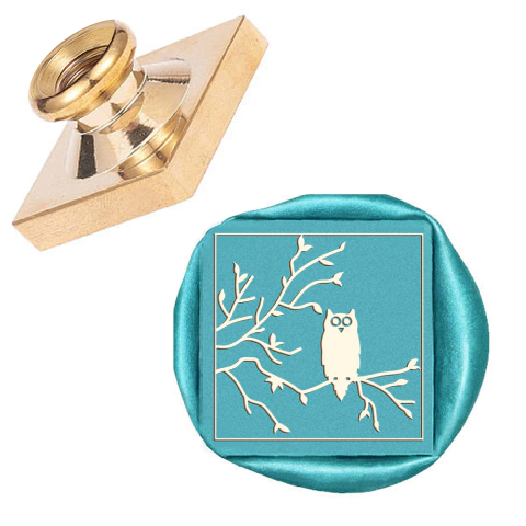 SELLO DE LACRE BUHO X 2,5 CM