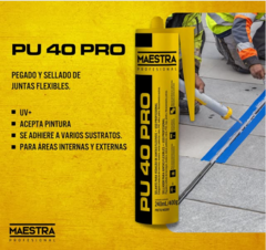 MAESTRA PU 40 PROFESIONAL CARTUCHO NEGRO X 240 ML en internet