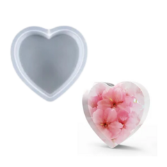 MOLDE SILICONA CORAZON ALTO 18,2 X 17,9 CM