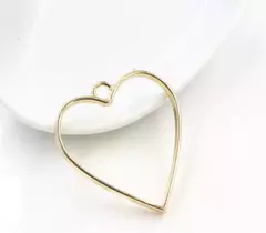 DIJE CORAZÓN - ORO BRILLANTE