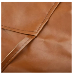 DELANTAL ECO CUERO ARTISTICO COCINA CERAMICA MARRON - tienda online