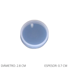 MOLDE SILICONA DIJE CIRCULO INDIVIDUAL - CHICO - comprar online