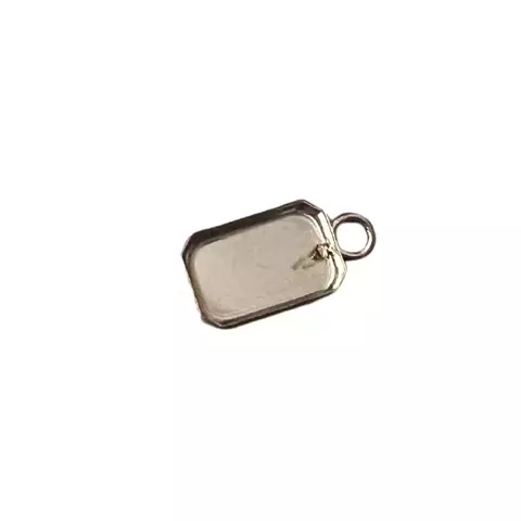 DIJE MINI RECTANGULO - PARA RELLENAR (INDIVIDUAL)