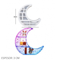 MOLDE SILICONA LUNA REPISAS - comprar online