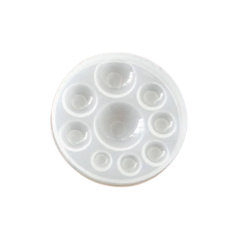 MOLDE SILICONA PLANCHA 9 SEMI ESFERAS MAX