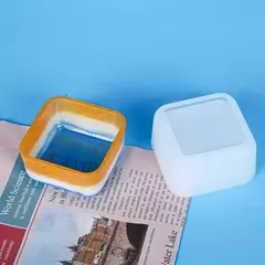 MOLDE SILICONA CAJA CUADRADA ALHAJERO en internet