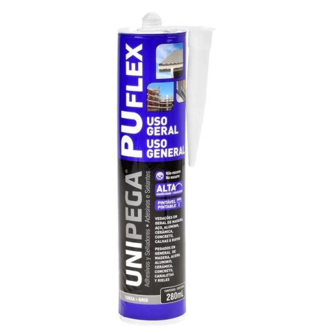 UNIPEGA PU FLEX GRIS - CARTUCHO 280ML - comprar online