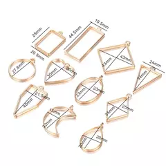 DIJE ROMBO CHICO - BRONCE ANTIGUO - comprar online
