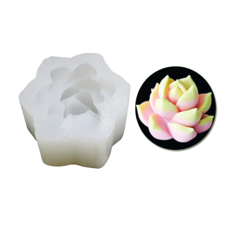 MOLDE SILICONA SUCULENTA MAX - MODELO X