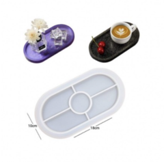 MOLDE SILICONA BANDEJA OVALADA - comprar online