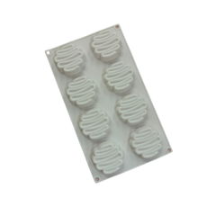 MOLDE PLANCHA 8 GALLETITAS CON DETALLES