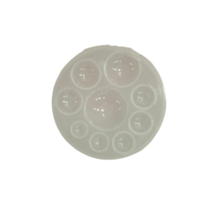 MOLDE PLANCHA 9 SEMI ESFERAS MINI