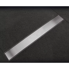 REJILLA DESAGUE LINEAL 70X10CM TAPA LISA ACERO INOX SIN BORDE - tienda online