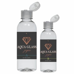 RESINA AQUA GLASS JOYAS CRISTAL X 0.375 LTS