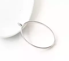 DIJE OVAL - PLATA