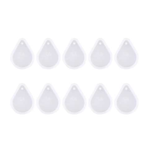 SET MOLDE DIJE FORMA GOTA X 10U.