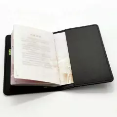 Imagem do Porta Passaporte Avião Preto