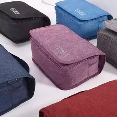 Necessaire Basic Care com Gancho - Roxo na internet