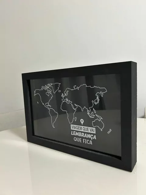 Quadro Cofre - Coleção de Lembranças