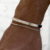 pulseiras elegantes para homens Aço inoxidável -  Revolu 