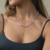 Imagem do Colar cobra luxo feminino em aço Inoxidável