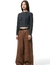 Calça casual de couro feminina - comprar online