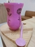 Kit cuia e Bomba Alongada Lilas Flores Palavras 360 - comprar online