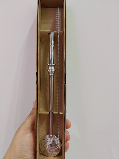 Bomba De Inox Mil Furos Detalhe Cuia. - comprar online