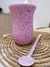 Kit Cuia Alongada e Bomba Pintadinha Rosa - comprar online