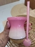 Kit cuia e Bomba Bicolor Degrade Rosa Claro e Branca Perolada na internet
