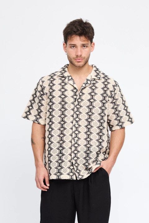 CAMISA RHOM CRUDO - comprar online