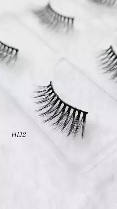 Cílios Postiços 3D HL12 - canto - Hinfinity - comprar online