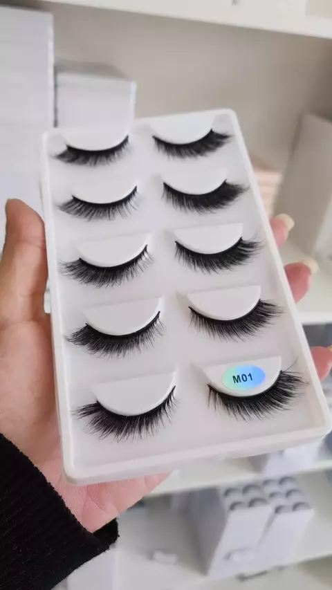 Fox M01 - Estilo Fox Eyes - 5 pares - comprar online