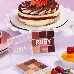 Paleta de Sombras Sweets Collection Tiramisú - Ruby Kisses - CILIOS EXPRESS