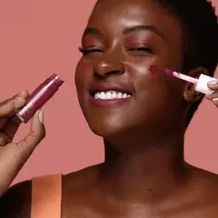BE PEACH Blush e batom - Cor Mulberry - Bruna Malheiros na internet