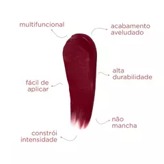 BE PEACH Blush e batom - Cor Cherry - Bruna Malheiros - comprar online