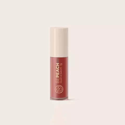 BE PEACH Blush e batom - Cor Peach - Bruna Malheiros