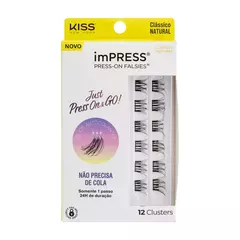 MAQUIAGEM CILIOS POSTIÇOS AUTOCOLANTES ImPRESS PRESS-ONFALSIES – KISS NEW YORK KIT na internet
