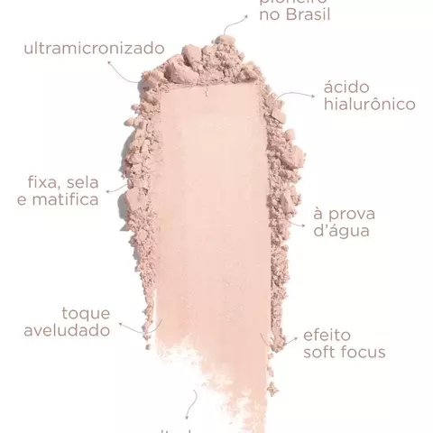 Pó para área dos olhos LIGHT UP - Cor Light Diamond- Bruna Malheiros