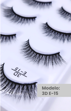 Cílios Postiços 3D E15 - comprar online