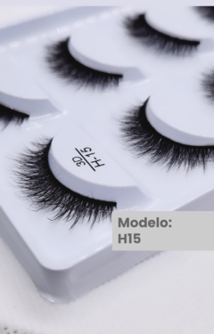 Cílios Postiços 3D H-15 - comprar online