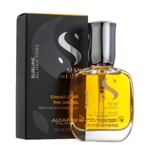 Oleo Alfaparf Cristalli Liquidi Semi di Lino Sublime 30ml