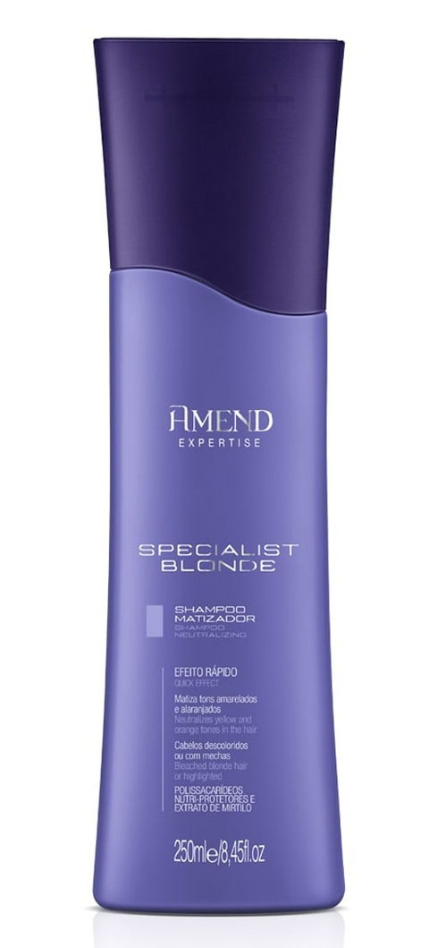 SHAMPOO MATIZADOR AMEND SPECIALIST BLONDE 250ML