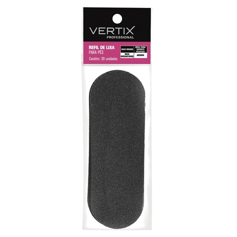 REFIL DE LIXA PARA PES VERTIX NAIL CARE C/20UN