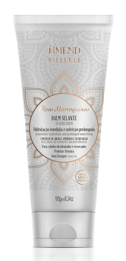 Leave in Amend MIllenar Oleos Marroquinos Termoativado 180g