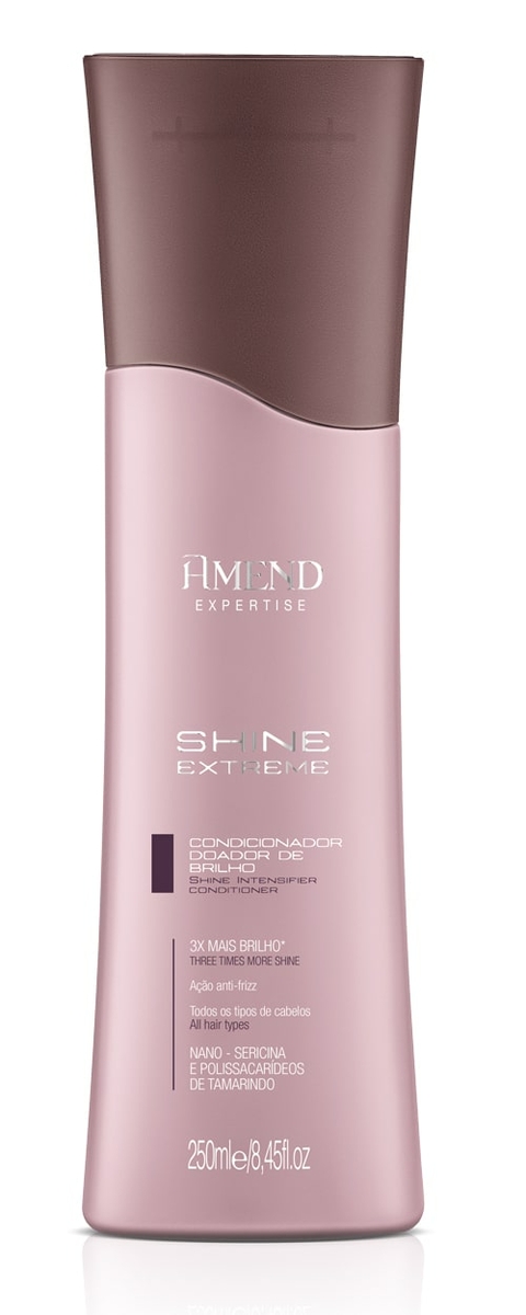 CONDICIONADOR AMEND SHINE EXTREME DOADOR DE BRILHO 250ML